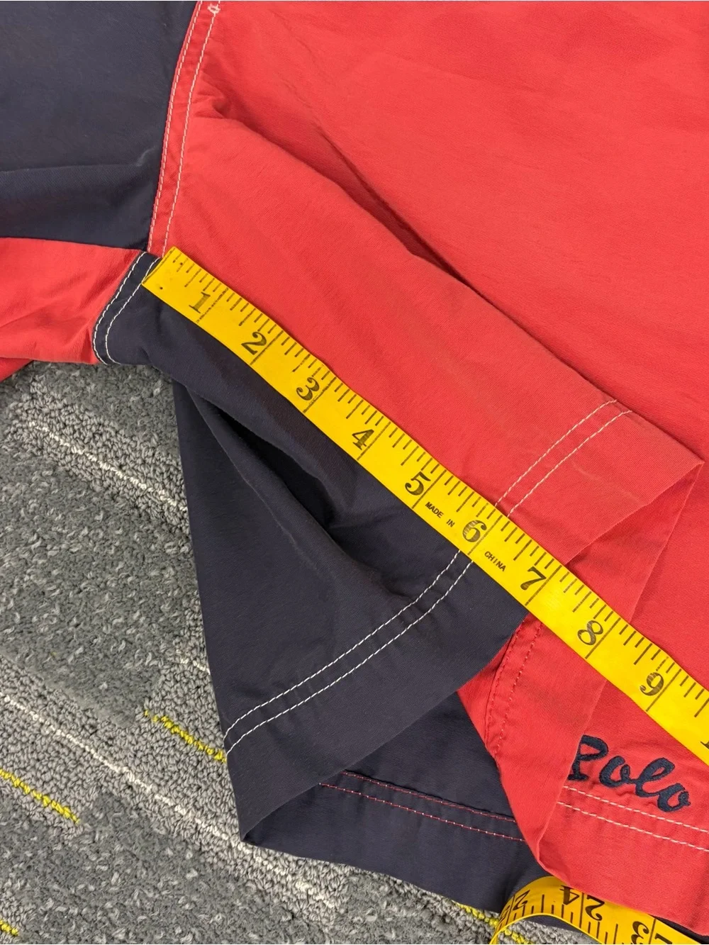 Polo Sport Ralph Lauren Swim Trunks Mens Large Lined Drawstring Pockets 90s Y2K